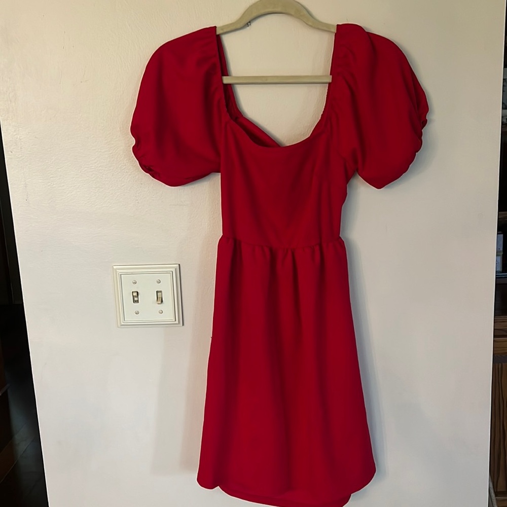 Altar’d State mini dress, M, Red